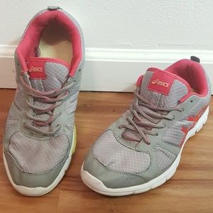 ASICS | Running Shoes S454N Size 9 Gray / Pink